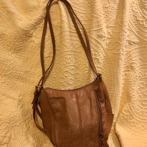 Great American Leather Works crossbody/ backpack bag genuine leather